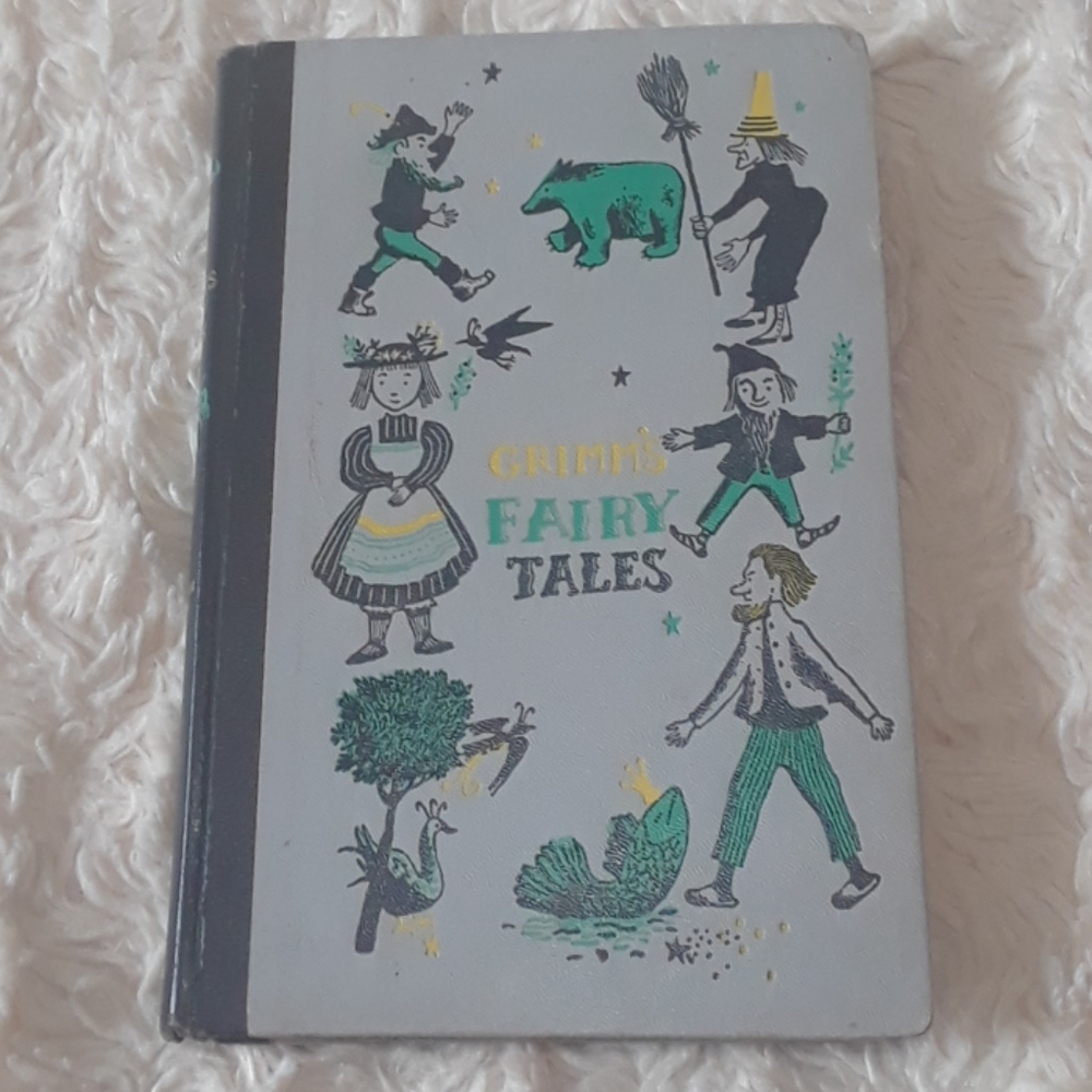Two Vintage 1950's Books BLACK BEAUTY &  Grimm Brothers - Picture 8 of 12
